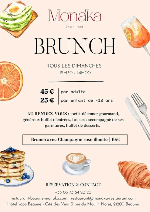 Brunch Le Monaka